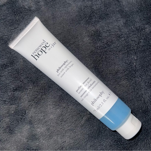 New Philosophy Renewed Hope in a Jar Peeling Mousse Instant Glow Mask 2.5 Fl Oz - Picture 1 of 3
